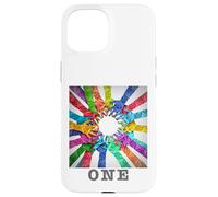 amicizia, inclusione, e, rispetto, design Custodia per iPhone 15