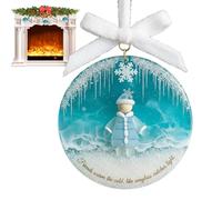 Amicizia ornamento - Albero di Natale decorazione per la casa | Amicizia in acrilico per le vacanze, per camera da letto, soggiorno, esterni, davanzali, giardino, feste di famiglia