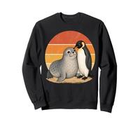 Amicizia Seal E Penguin Felpa