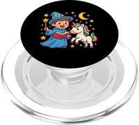 Amicizia stravagante con mago e unicorno PopSockets PopGrip per MagSafe