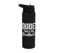 Amico che è mio fratello! Fratello Stainless Steel Insulated Water Bottle