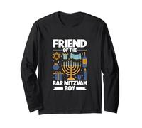 Amico del Bar Mitzvah Maglia a Manica
