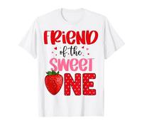 Amico della Dolce Fragola Festa di Compleanno in Famiglia Maglietta