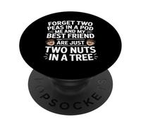 Amico Divertente Matto In Un Albero Amicizia Legame PopSockets PopGrip Adesivo