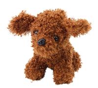 Amico in peluche barboncino 20 cm marrone