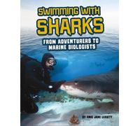 Amie Jane Leavitt Swimming with Sharks (Copertina rigida) Sharks Close-Up