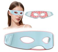 Amifiy Maschera per occhi con luce rossa NIR, 3 minuti, riduce occhiaie sotto gli occhi, borse per gli occhi, occhi gonfi, rughe, dispositivo anti-invecchiamento a infrarossi per donne e uomini