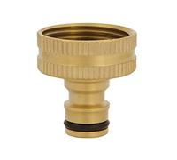 Amig - Adattatore rubinetto - Adattatore con tubo flessibile - Resistente alla corrosione e facile collegamento - 1" - Ottone - Opaco