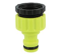 Amig - Adattatore tubo - Adattatore e riduttore rubinetto - Connessione rapida e universale - 1/2" / 3/4" - Plastica ABS - Verde pistacchio