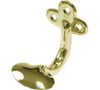 Amig - Appendiabiti in Metallo Stampato | Design Creativo | Progettato per Durare | Adatto per Scrocco Elettrico Porta | Accessorio per Interni, Oro, 8x5x7,5, Metallo