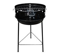 Amig - Barbecue a carbone - 33 x 35 x 56 cm - Nero - Realizzata in Acciaio - Giardino e patio - per terrazza e balcone con dimensioni adatte a spazi piccoli, uso pratico. Mod. AZKAR