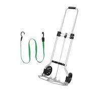 Amig | Carrello pieghevole in alluminio | Capacità 45 kg | Compatto e leggero | Ruote Ø14 cm| Trasporto e traslochi | Mod. 50