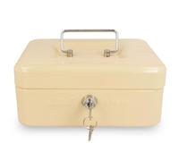 Amig - Cassaforte Sicurezza Denaro | Vassoio Portamonete | 2 Chiavi | Acciaio Lega | Compatibile con Accessori Amig | Biancaneve, 200 x 160 x 90 mm, Lega di Acciaio