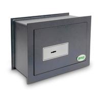Amig Cassetta di sicurezza da imbullonare, Apertura con chiave a gorja, Cassetta di sicurezza da parete, Include 2 chiavi, 30 x 15 x 20 cm