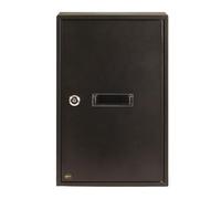 Amig - Cassetta Postale Interna per Ricevere Lettere | Casella Postale per Pareti, Muri o Recinzioni | Realizzata in Acciaio | Colore Nero | Dimensioni 40x25x10 cm | Formato Carta DIN A4