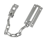 Amig - Catena di sicurezza per porte - Serratura interna per porte della casa o dell'ufficio - Serratura per bagno, camera da letto... - Chiusura argentata - Acciaio inossidabile - 200 mm x 3,5 mm
