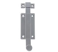 Amig - Chiavistello da Sovrapporre - 250 x 48 mm - Per Porte Interne in Legno - Chiusura Automatica Verticale - Catenaccio per Bagno, Camera da Letto - Serratura di Sicurezza - Acciaio Inox 18/8