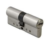 AMIG | Cilindro Mod. 10010 | Misure 70 (30-40) | Ottone | Cromato opaco | Alta sicurezza per porte