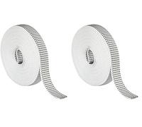 Amig - Cinghia per avvolgitore di tapparelle bianca con vernice nera | Corda di ricambio per avvolgitore di persiana Soft Touch e rigido | Resistente ai raggi UV e all’abrasione | Misure: 18 mm x 6 m.