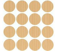 Amig - Confezione da 50 tappi adesivi copriviti mod.614 di diametro Ø12 mm in PVC Tono legno d'acero | Adesivi per bordi rotondi per tapar teste o fori di viti su mobili