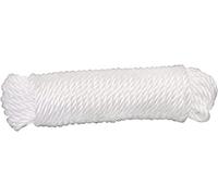 Amig - Corda Bianca in Nylon Torto Mod.20220 | Cordino multiuso Resistente e Morbido Ideale per Nautica o Pesca, Costruzione, Sport e Giochi, Fai da te e ormeggi | Misure: Ø 4 mm x 10 m