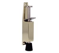 Amig - Fermaporta - Fermaporta da Terra Mod. 10 - Fermaporta Verticale per Mantenere le Porte Aperte, Robusto e Resistente - 120 x 25 mm, Corsa 28 mm - Zamak - Dorato