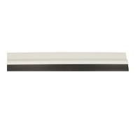 Amig - Guarnizione Porta Antispiffero in Alluminio con Spazzola PVC | Protezione da Insetti e Polvere | Installazione Facile Senza Forature | Durabilità e Qualità, Bianco, 1m, PVC
