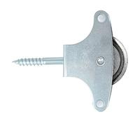 Amig - Lucchetto Ottone Arco Lungo 30/30 mm | Serratura Chiavi Identiche | Zincata con Rotella Metallica | Adatto per Corda Stendibiancheria | Blister 2 Unità, Ottone