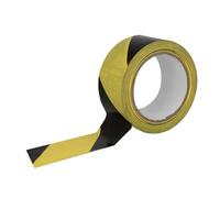 Amig - Nastro adesivo per rimuovere Zone | 50 mm x 30 m | In PVC a righe in Giallo e Nero | Molto utile per segnalare o avvertenza di Pericolo