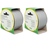 Amig - Nastro Americano Mod.516 per Fissaggio Extraforte e Resistente all'Acqua per Uso in Interni o Esterni | Perfetto per il Fai da Te e Riparazioni | Misure 10 m x 50 mm | Colore Grigio