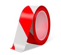 Amig - Nastro di Segnalazione | Misura: 500m di Lunghezza x 70mm di Larghezza | Realizzato con Polietilene a Bassa Densità LDPE | Nastro di Segnalazione | Zone di Sicurezza | Rosso e Bianco