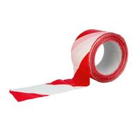 Amig - Nastro segnaletico non adesivo - Per segnalazione e avvertimento di pericolo - Impermeabile e flessibile - PVC - 70 mm x 200 m - Rosso e bianco