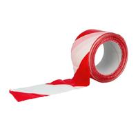 Amig - Nastro segnaletico non adesivo - Per segnalazione e avvertimento di pericolo - Impermeabile e flessibile - PVC - 70 mm x 500 m - Rosso e bianco