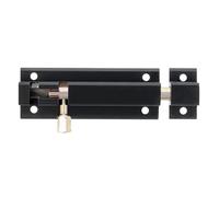 Amig - Passante Laccato Nero | Design Discreto per Ambienti Eleganti | Compatibile con Amig Binari Cassetti Scorrevoli | Ideale per Cinghia Serranda, Nero, 200 mm, Alluminio