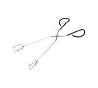 Amig - Pinze per Barbecue - 34.5 cm - Argento - Acciaio Inossidabile - Utensile per Cucina e Griglia con Sensazione di Stabilità e Presa Confortevole - MOD. AM33