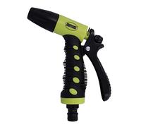 Amig - Pistola Irrigazione | Dimmerabile | 150mm | Flusso Facilmente Regolabile | Leva Di Bloccaggio Per Maggiore Convenienza | Plastica ABS E Gomma | Verde Pistacchio e Nero