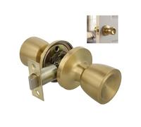 Amig - Pomello - Pomolo Porta Interna - Affidabile Multiuso Casa Ufficio Facile Installazione - Affidabile Uso multiuso Instalación sencilla - 60/70 mm - Lega d'Acciaio - Ottone Opaco