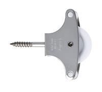 Amig - Puleggia con Roldana in Plastica da 39 mm Mod.211/40 mm/per Stendibiancheria/Acciaio Inox 18/8/con Tirafondo di Tenuta e Guide