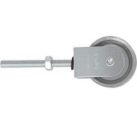 Amig - Puleggia in acciaio con rullo metallico per stendibiancheria, ø 39 mm, con vite di fissaggio, realizzata in acciaio (17209)