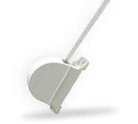 Amig - Raccoglitore di Tapparella Esterna da Applicare - Realizzato in PVC - Misura: 3,5 x 17,4 x 12,5 cm. Misura del nastro: 14 mm (larghezza) - Resistente - Colore: Avorio