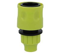 Amig - Raccordo Rapido | Ideale per Tubi Elicoidali o a Spirale | 3/8" | Sistema di Ancoraggio Rapido Clic | Plastica ABS | Verde Pistacchio