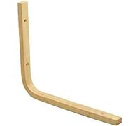 Amig - Reggimensola | 200 x 150 x 28 x 16 mm | Carico massimo di 60 kg | Quadrato in legno per scaffali e mensole | Include viti e viti | Legno di faggio