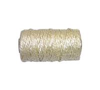 Amig - Rotolo di corda di Sisal Mod.20150 | Bobina in fibra naturale | multiuso Ideale come raschietto per gatti, artigianato, confezionamento, decorazione o giardinaggio | Misure: Ø 2,7 mm x 120 gr