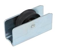 Amig - Rullo per finestra scorrevole - Set da 2 pezzi - Dimensioni 40 x 21 mm - Corpo metallico con vite e cuscinetto a sfere - Progettato per finestre scorrevoli - Acciaio zincato - Mod. COR17