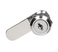 Amig - Serratura Buzon 5A 8199 Nichel | Linguetta Dritta 53mm | Larghezza Max 27mm | Include 2 Chiavi | Compatibile con Amig Binari Cassetti Scorrevoli | Metallo