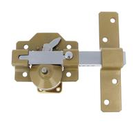 Amig - Serratura da applicare | 88 x 153 mm | Martelé | Cilindro di Sicurezza e Chiusura di Apertura da 50 mm | Resistente all'estrazione, allo strappo e alla rottura | Ideale per porte d'ingresso