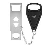 Amig - Serratura portatile per porte - Facile installazione senza fori - Protezione extra per casa, hotel, camera da letto - Serratura di sicurezza a chiavistello - Bullone a chiavistello antifurto