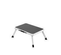 Amig Sgabello Pieghevole 1 Gradino Bianco 46x32x17 cm