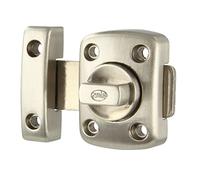 Amig - Spilla da sovrapposizione, 50 x 70 mm, adatta per porte di passaggio in legno, chiusura cilindrica girevole, chiavistello per bagno, camera da letto o ufficio, chiusura di sicurezza, Zama