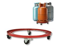 Amig - Supporto per Bombole di Butano - Carrello di Trasporto con 4 Ruote Piroet